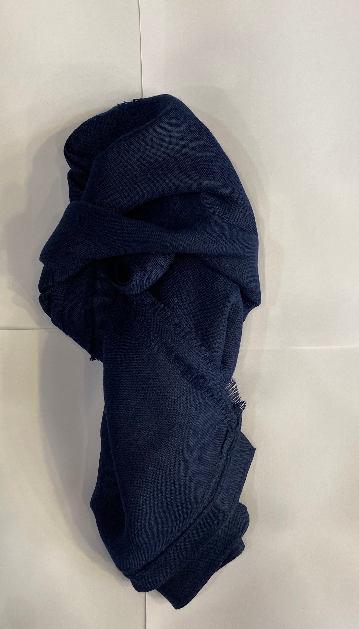 Sciarpa all season unisex blu navy