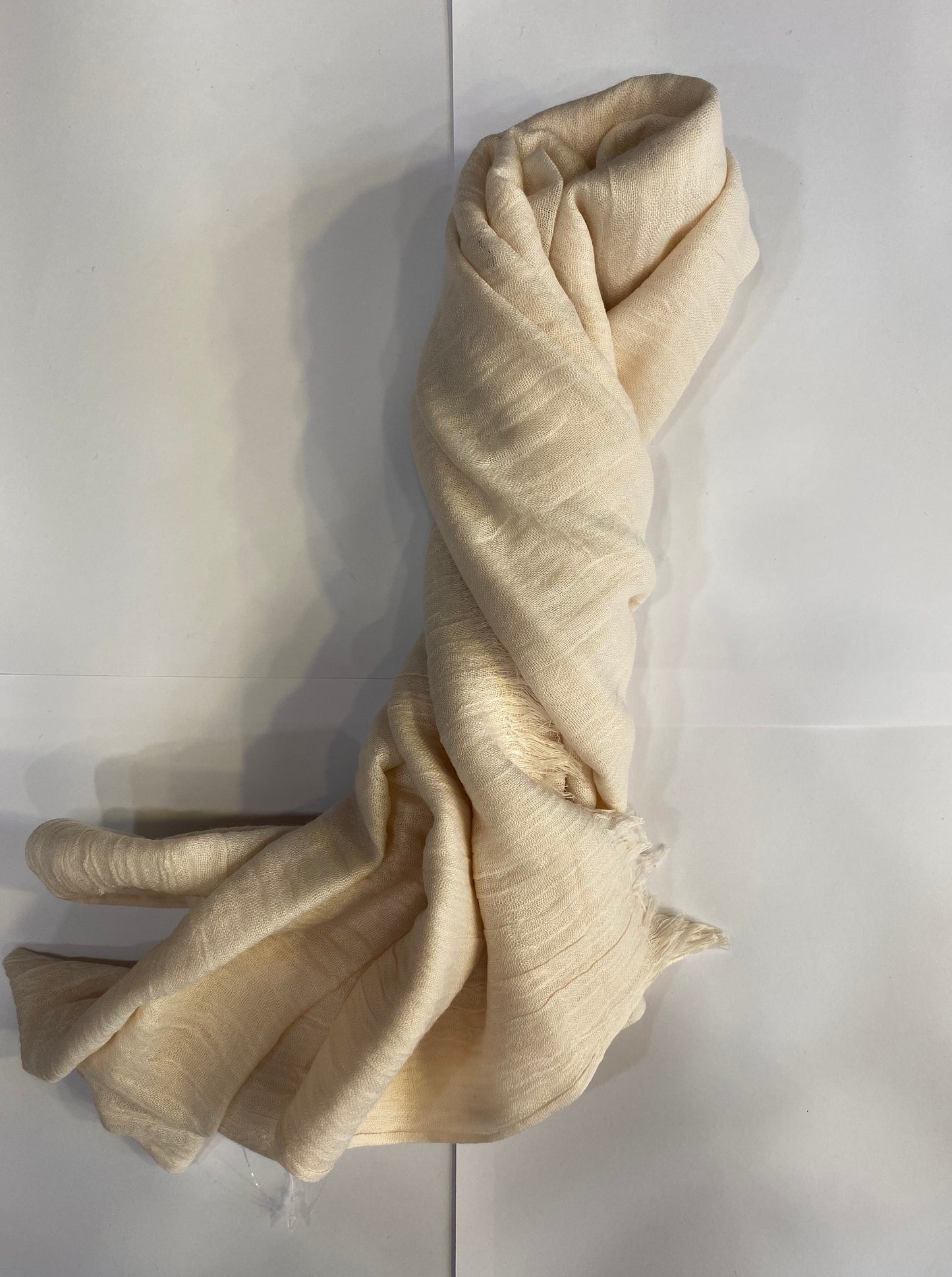 Sciarpa all season unisex perla