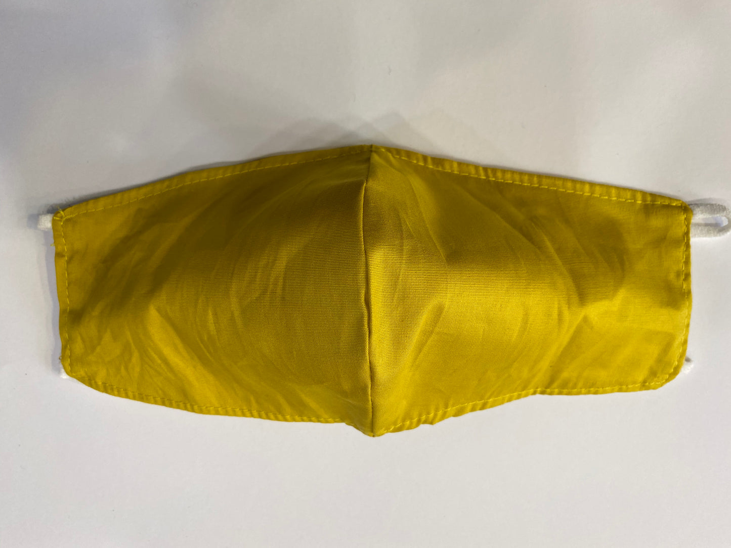 Mascherina protettiva tinta unita giallo