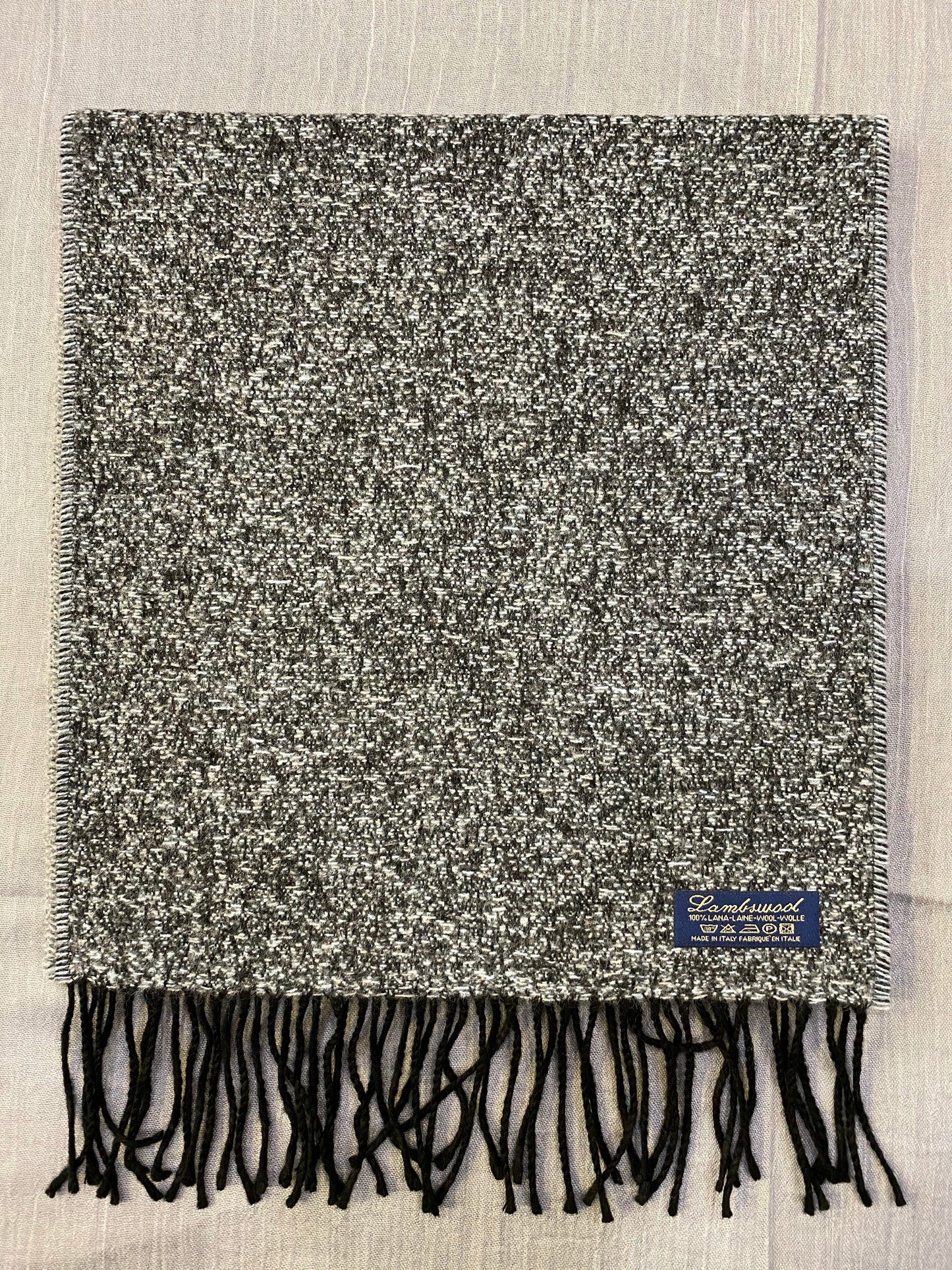 Sciarpa tweed 100% lambswool, sale pepe