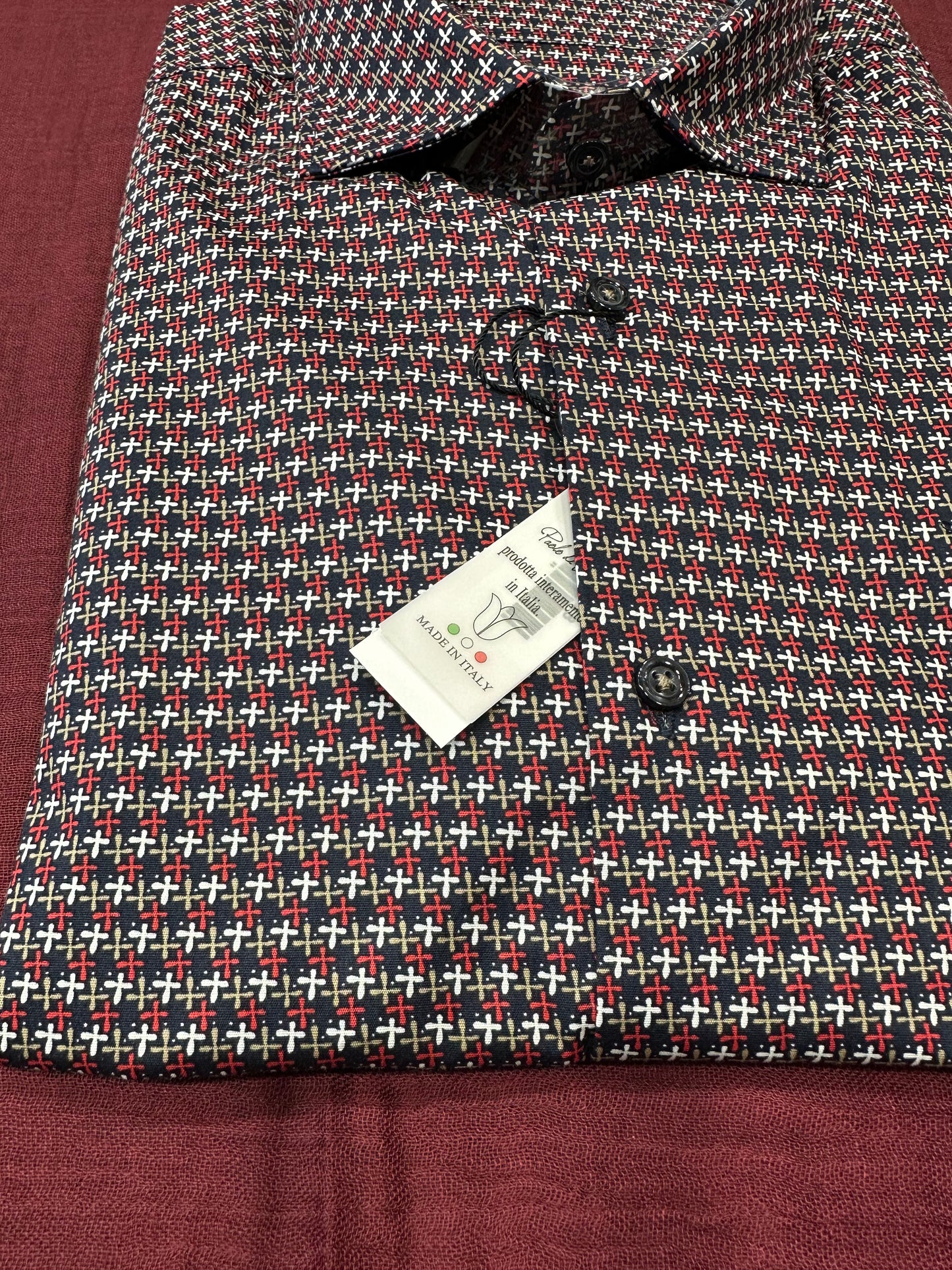 Camicia fantasia fiori multi