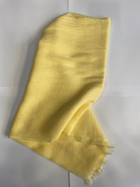 Sciarpa all season unisex giallo