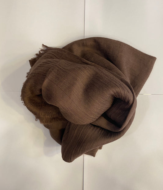 Sciarpa all season unisex cacao